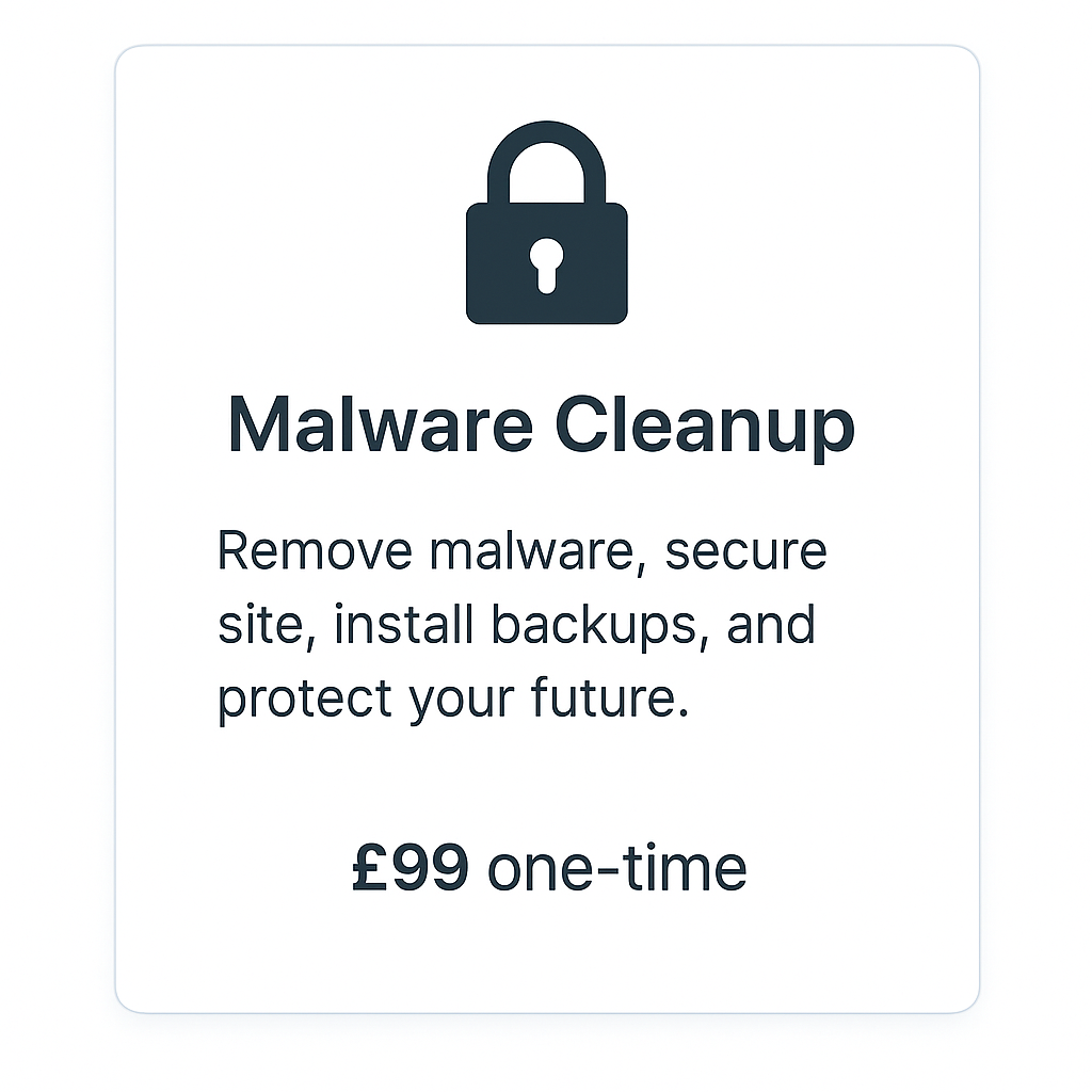 Malware Cleanup